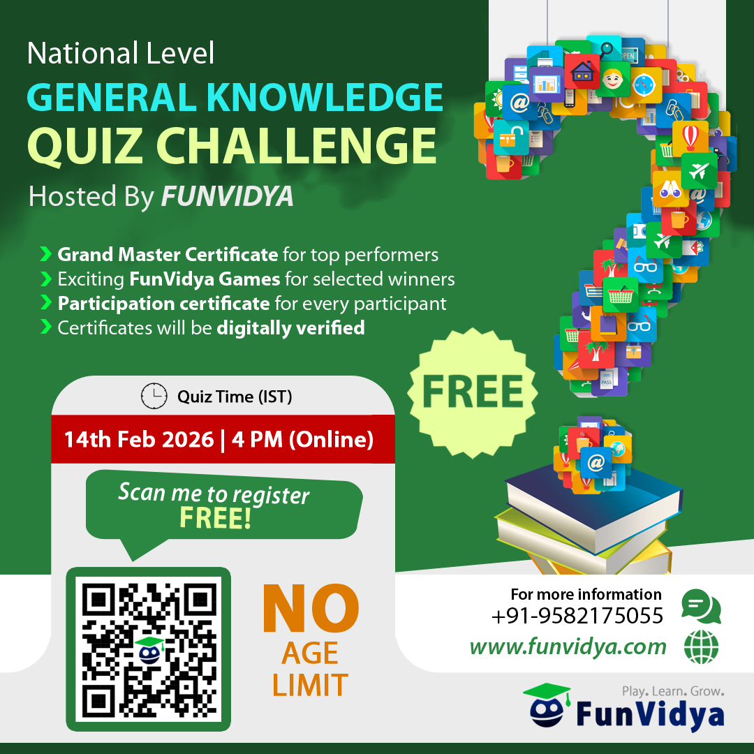 National Level General Knowledge Quiz Challenge
