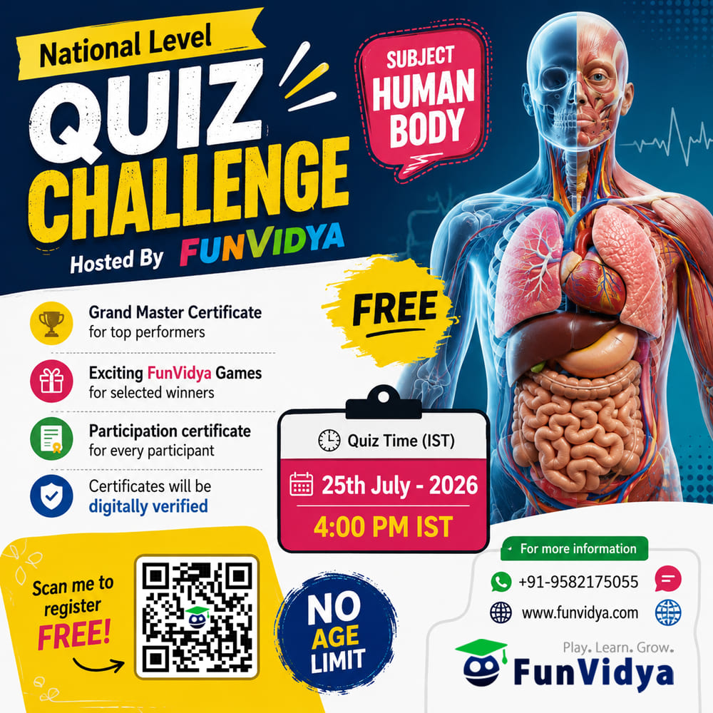 National Level Quiz Challenge - Human Body